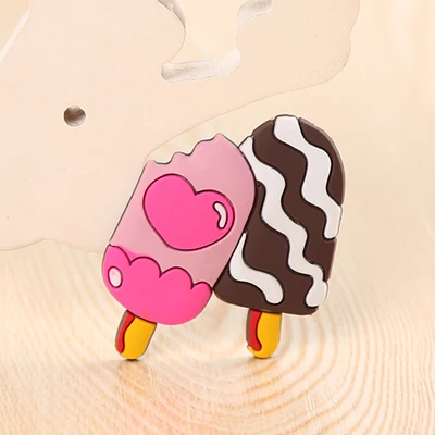 ice cream Милый силиконовый мультяшный магнит на холодильник с животным сувенир магниты на холодильник детские подарки украшение дома - Цвет: ice cream