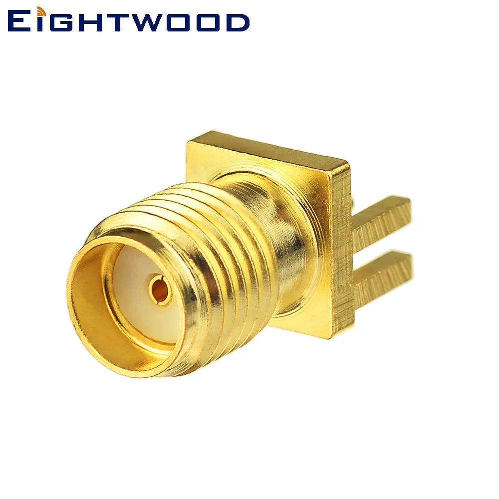 Eightwood 5 шт. SMA Jack женский радиочастотный коаксиальный соединитель Адаптер прямой