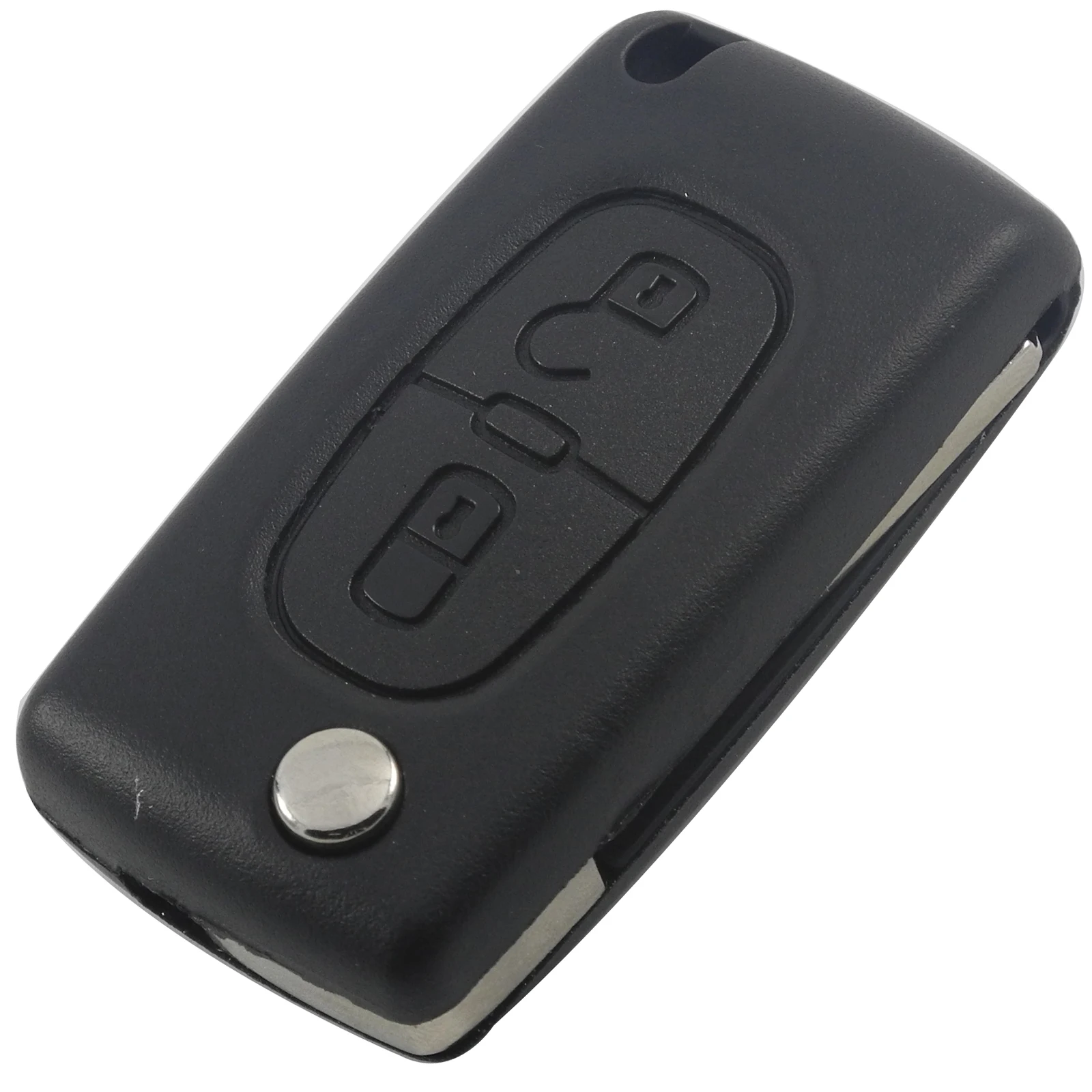 Jingyuqin ключи чехол в виде ракушки для peugeot 307 407 308 607 для Citroen C2 C3 C4 C5 C6 C8 XSARA пика CE523 HU83 CE536 VA2