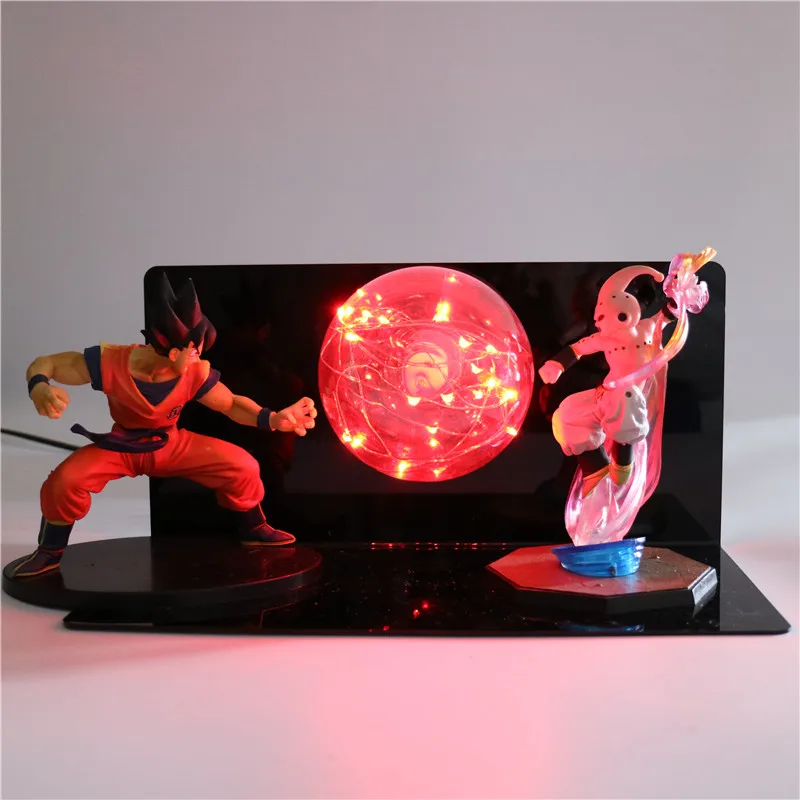 Мальчиков творческие огни Dragon Ball Супер Z Goku Diy светодиодный свет ночи Действие
