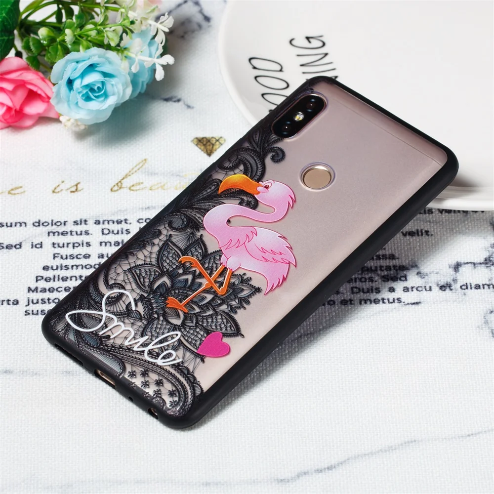 Чехол для телефона Xiaomi Redmi 4A 4X5 5A 6 Pro с изображением панды прозрачный кружевной