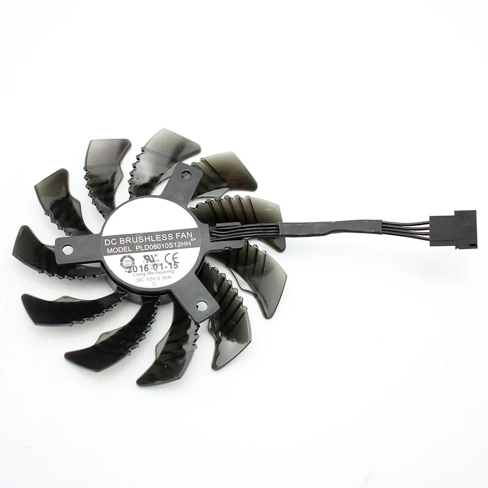 3 шт./компл. PLD08010S12HH Вентилятор охлаждения Gigabyte AORUS GTX 1060 1070 1080 G1 GTX 1070Ti 1080Ti 960 970 980Ti Видеокарта кулер вентилятор