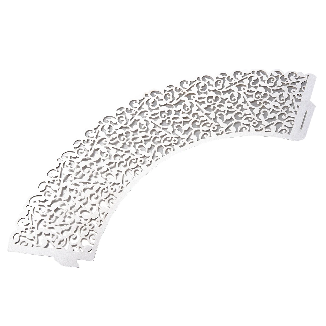 12 шт узор облака Выдалбливают торт бумажная обертка для кексов Свадебный декор