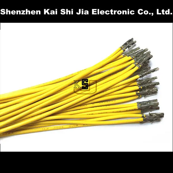50 шт./лот UL1007 18AWG от 5557 до 5559 ATX / PCI E обжимные контакты папа мама провод 30 см