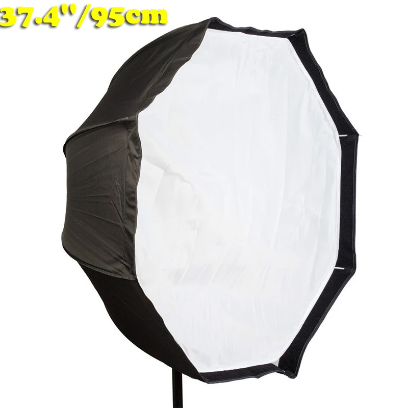 Аксессуары для фотосъемки софтбокс 95 см восьмиугольный Зонт фоторефлектор