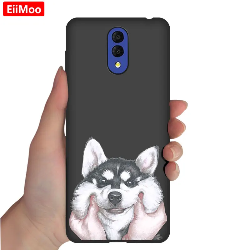 14 EiiMoo Soft TPU Silicone Case Cover For Alcatel 3L Case 5039 5039D Cute Cartoon Phone Back Coque For Alcatel 3L Case - Цвет: 14