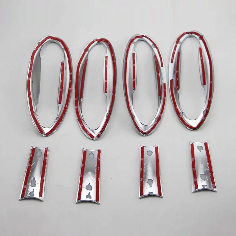 Высокое Качество Автомобиля Внешние Аксессуары ABS Chrome Дверные Ручки Чаши Крышка c