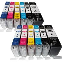 12pcs -- 2 Full set PGI-580 CLI-581 совместимый чернильный картридж для принтера Canon принтерам PIXMA TS8150 TS8151 TS8152 TS9150 TS9155 TR7550 TS6150 принтер - Цвет: 12pcs -- 2 Full set