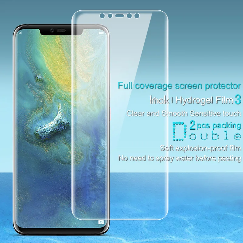 IMAK Hydrogel III 3 пленка для Huawei Mate 20 Pro Lite защита экрана задняя передняя или полная