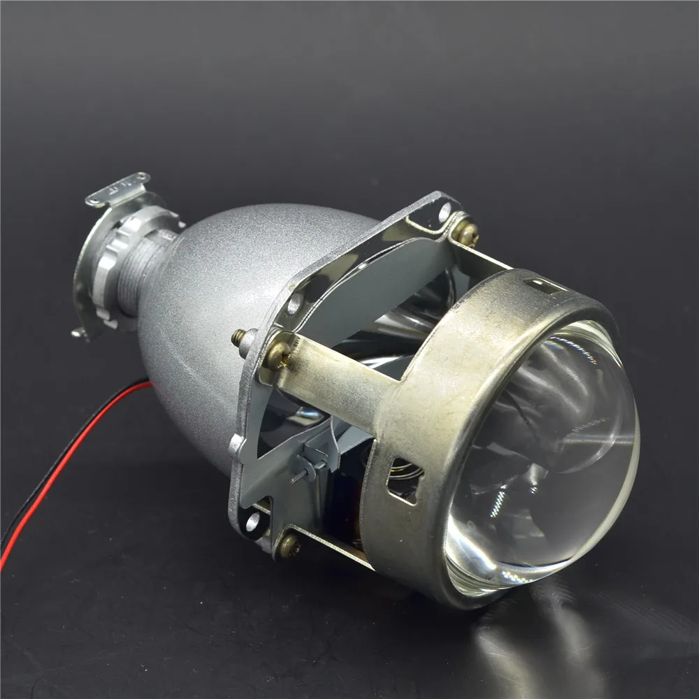 Цельнометаллический WST 2,5 ''h1 HID биксенон/Бифокальная головка светильник объектив проектора для H4 H7 разъем, автомобильный светильник модифицированные детали