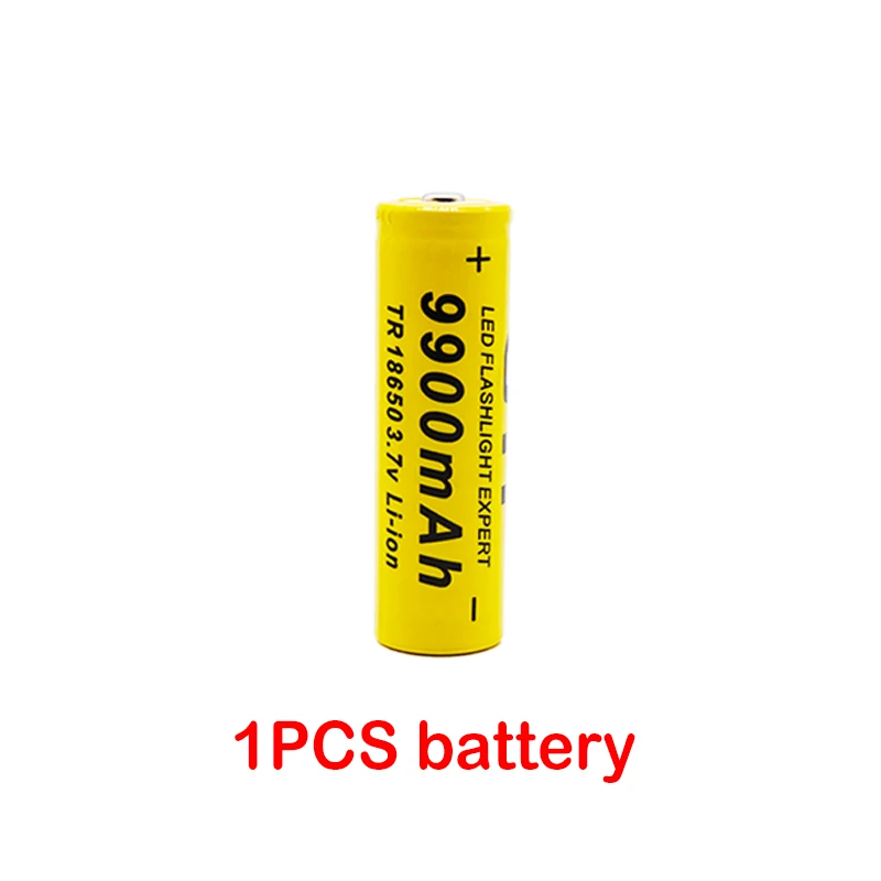 Новинка 18650 Батарея 3,7 V 9900mAh перезаряжаемая батарея liion для светодиодного фонарика батарея 18650 батарея оптом+ USB зарядное устройство
