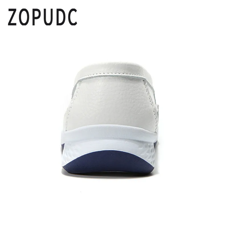 ZOPUDC/2018 женская обувь на плоской подошве женские лоферы без шнуровки повседневная