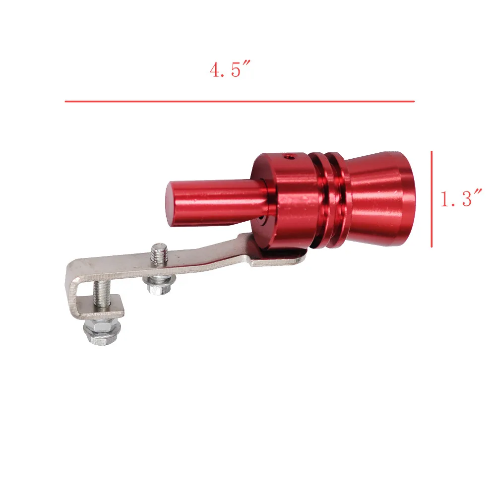 Универсальный Бесплатная доставка цвет Поддельные Turbo Sound глушитель труб