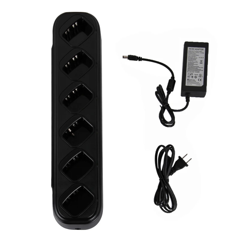 Applicable for Motorola walkie-talkie six-way charger Single-line universal charger GP328 / 338/340 HT1250 MTX8250 PRO5150