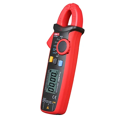 UNI T UT210E мини мультиметр Цифровой Вольтметр Амперметр UT 210E Зажим постоянного