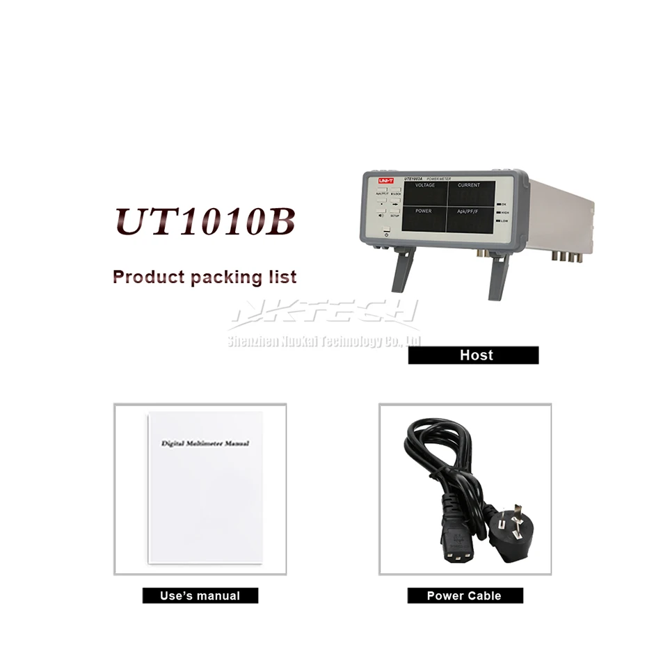 Параметры параметров ute10b UTE1010A UTE1003A UTE1003B скамья True RMS цифровой фактор мощности