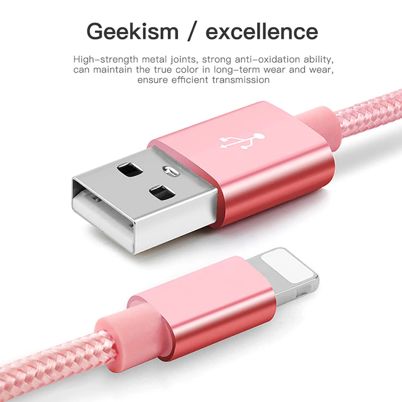 ! ACCEZZ USB зарядный кабель для передачи данных Apple Phone iPhone X 7 6 8 6S Plus XS MAX XR iPad Mini Lighting