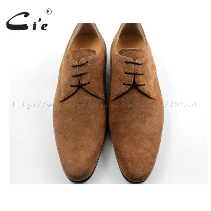 Мужские классические замшевые туфли ручной работы cie дерби из натуральной