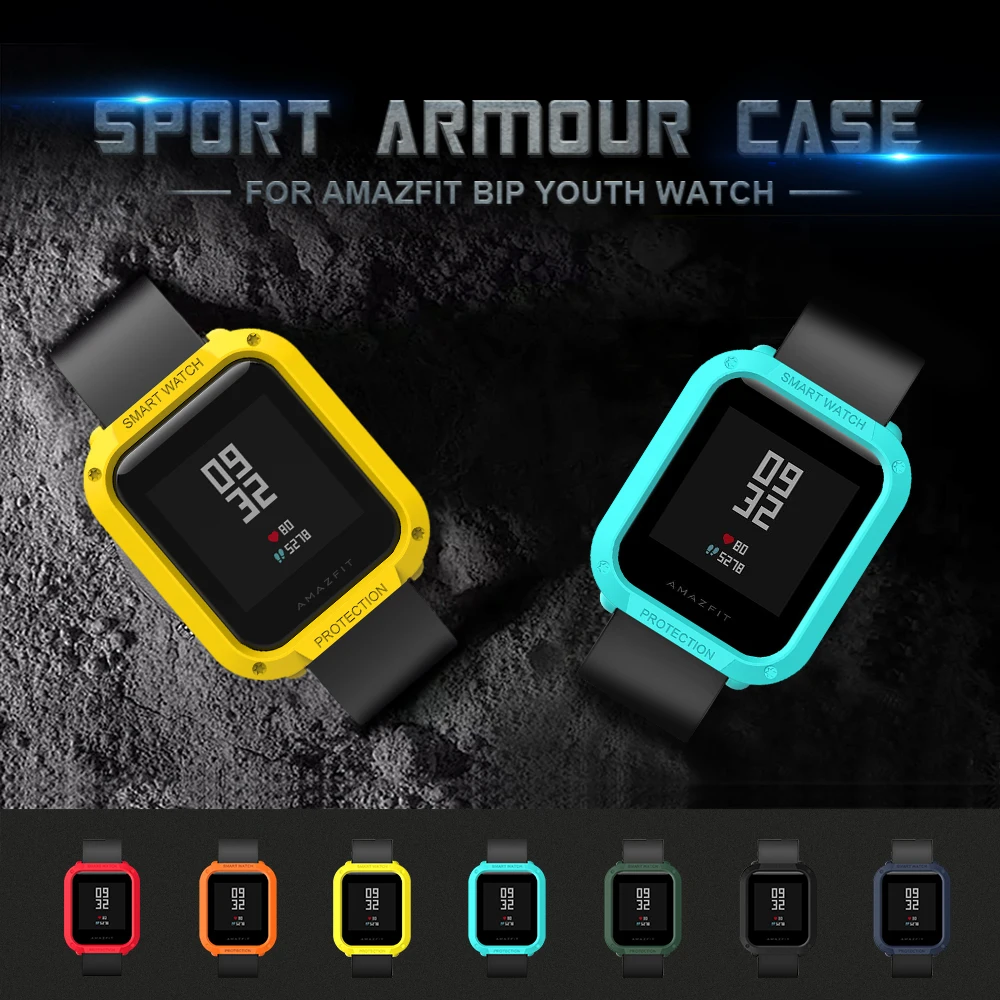 Чехол SIKAI для Xiaomi Amazfit Bip BIT PACE Lite Youth защитный чехол часов Huami Smart Watch|Бамперы| |
