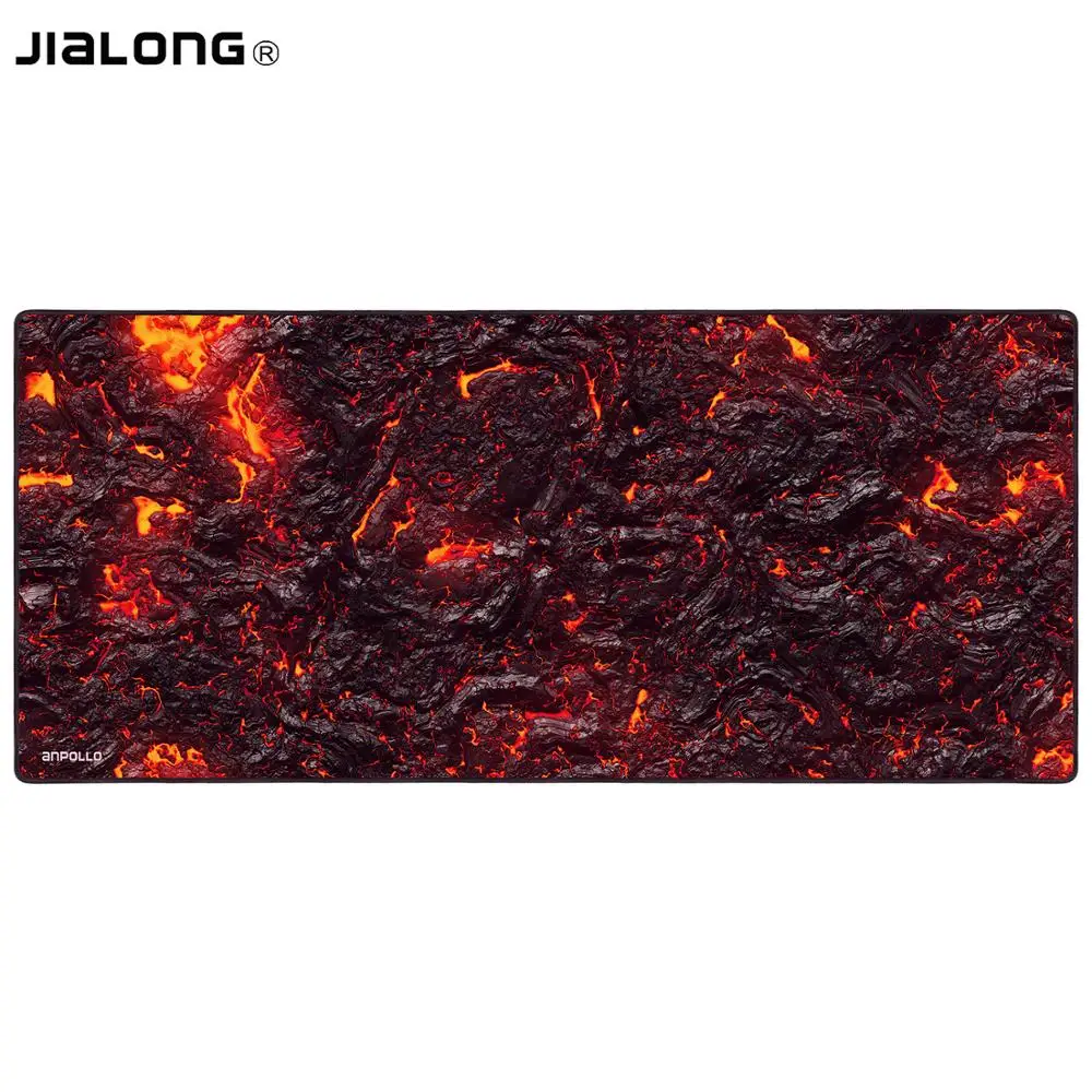 JIALONG игровой коврик для мыши большой геймер компьютерный резиновая Поверхность