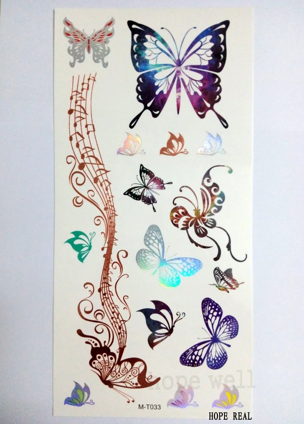 

2016 New 12 Sheets/lot Changing Color Metallic Flash Tattoo Body Art Party Beach Temporary Gold Tatoo 12 Models Choose Tatuagem