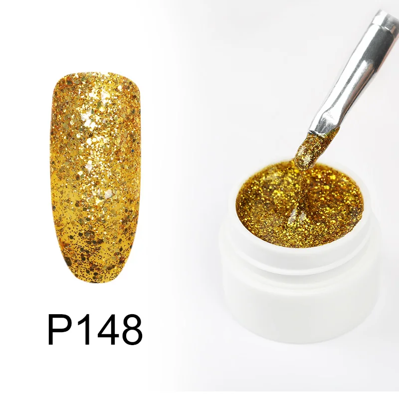P148 Gelfavor УФ-гель для ногтей, алмазная краска, полуперманентный Набор ногтей для маникюра, геллак, грунтовка, гибридные лаки для дизайна ногтей, верхнее покрытие - Цвет: P148