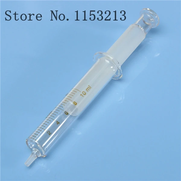 Стеклянные шприцы стеклянный пробоотборник 2 мл лабораторная стеклянная посуда