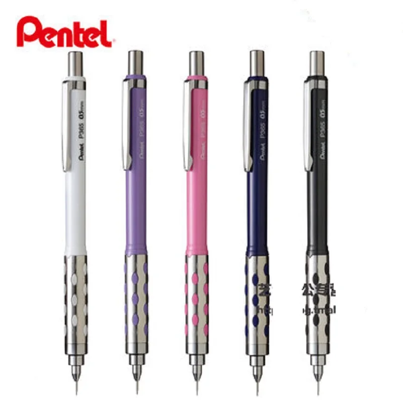 Металлические механические карандаши Pentel P365 5 видов цветов 0 мм шт./лот|metal mechanical