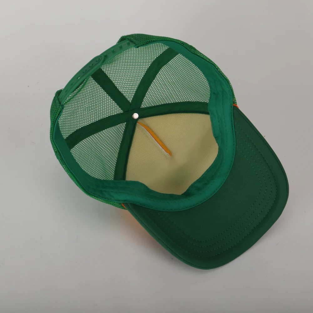 

2019 Stranger Things Dustin Hat Retro Mesh Trucker Cap Yellow Green 85 Know Where Adjustable Cap Gift Halloween
