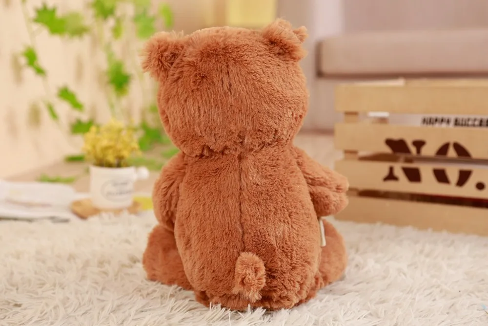 1 шт. 30 см Peek a boo Story time Медвежонок прекрасный мягкий наполнитель электрические игрушки плюшевый медведь образовательная Интерактивная Детская подарок на день рождения