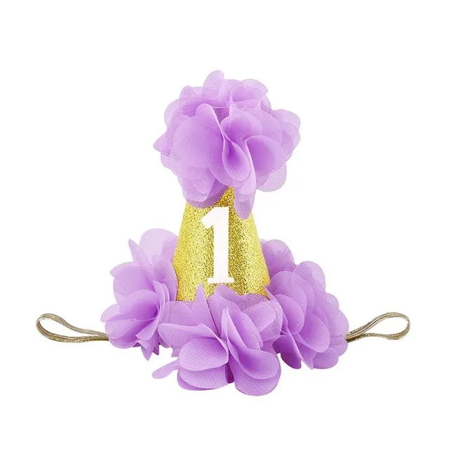 1 шт. вечерние головные уборы с цветами для девочек на день рождения головной убор