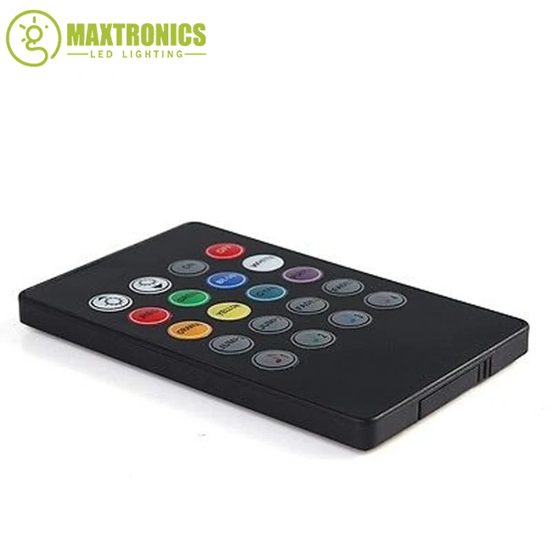 Best price 1 pcs DC5-24V 10 Keys Wireless RF Remote RGB LED strip Controller Mini Dimmer Free shipping | Освещение