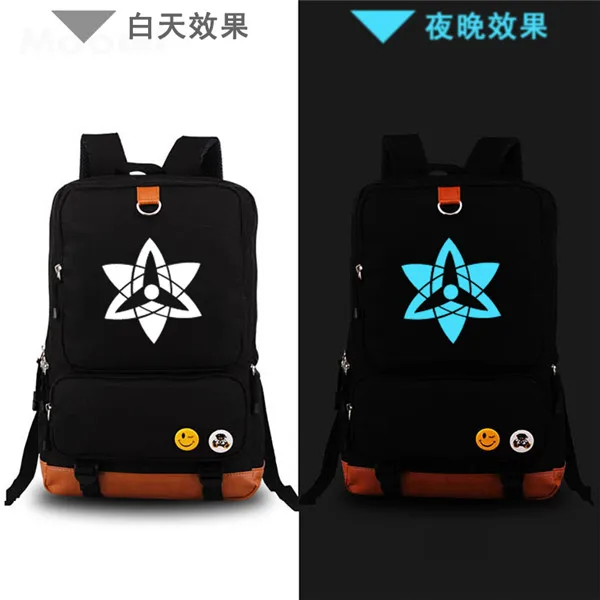 Высокое качество аниме Наруто Uzumaki Печать Холст Mochila Feminina дорожная военная сумка школьные сумки для подростков рюкзак для ноутбука - Цвет: 5