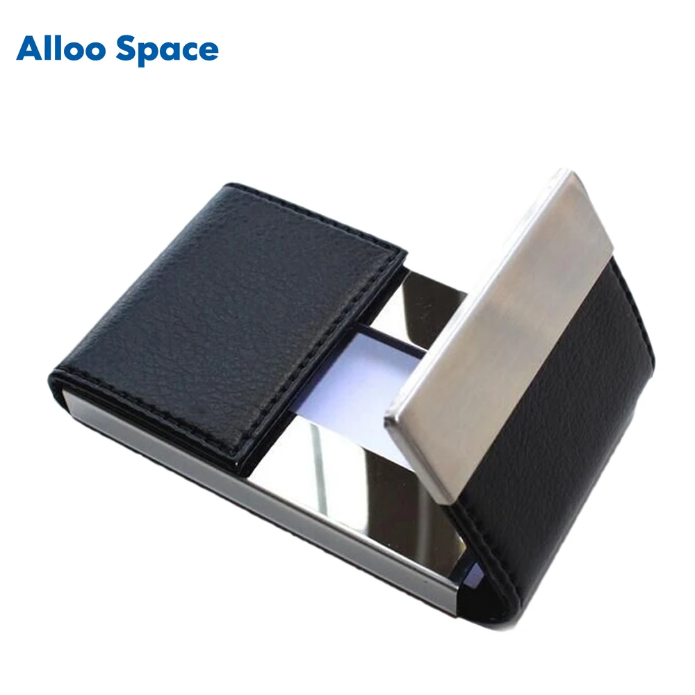 Alloo Space Новый большой емкости двойной открытый мужской модный бизнес держатель