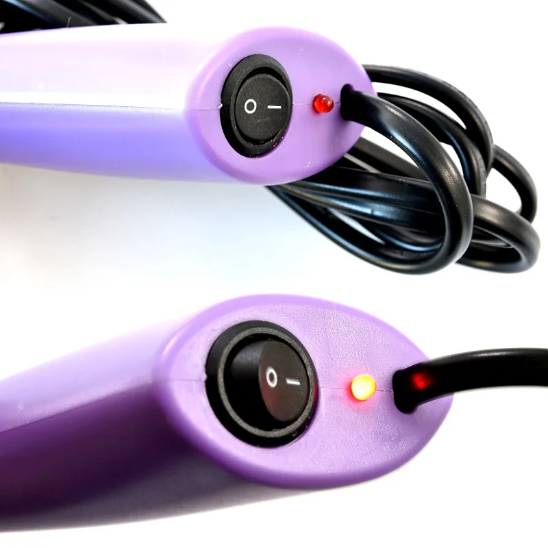 Быстро нагревается! Аппликатор Стразы для горячей фиксации фиолетовый/розовый