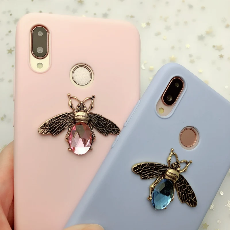 Чехол с 3d-изображением пчелы для iPhone 11 Pro X XR XS MAX мягкий матовый Силиконовый чехол