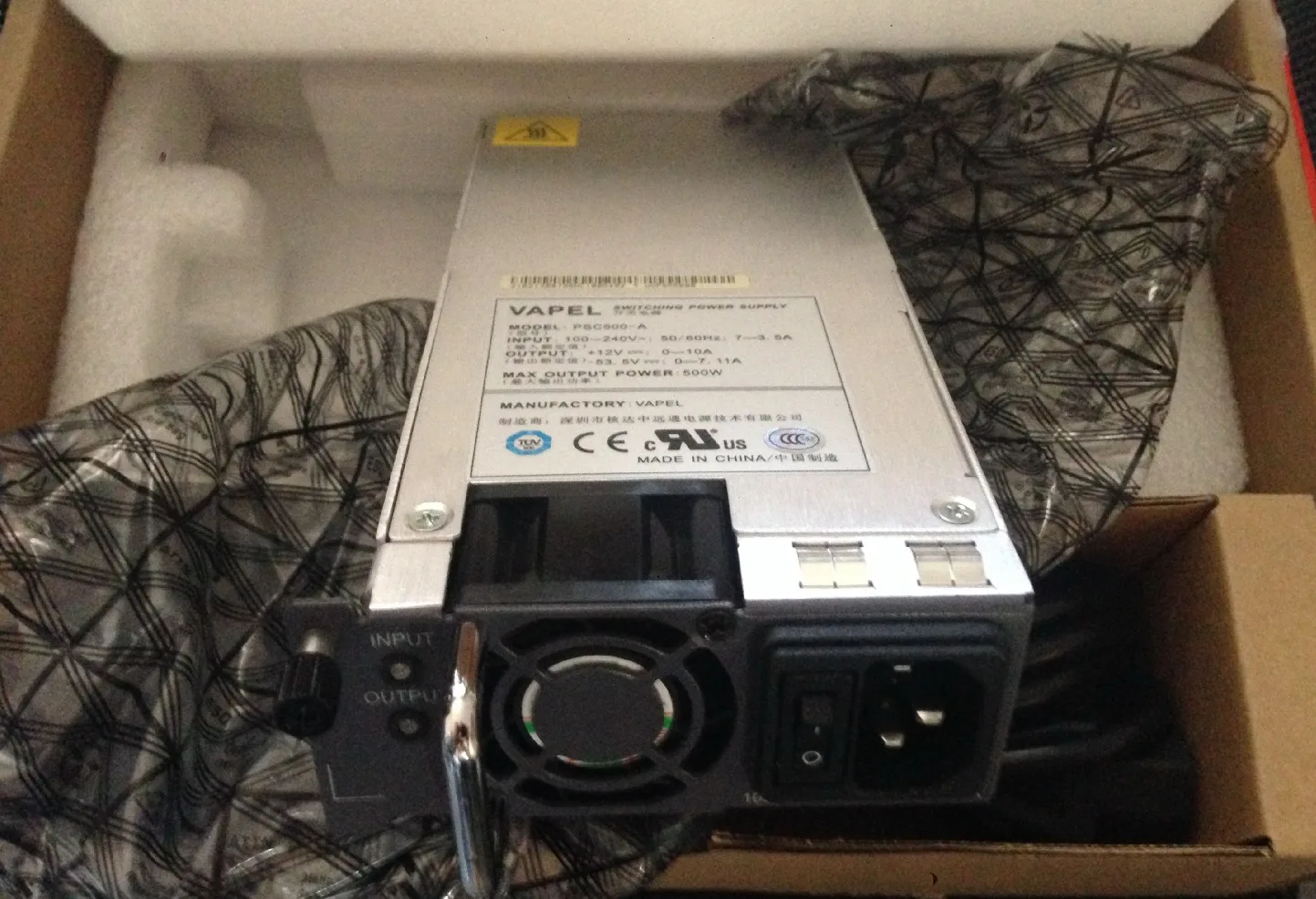 

HW WOPSA5000 500w ac модуль питания PSC500-A