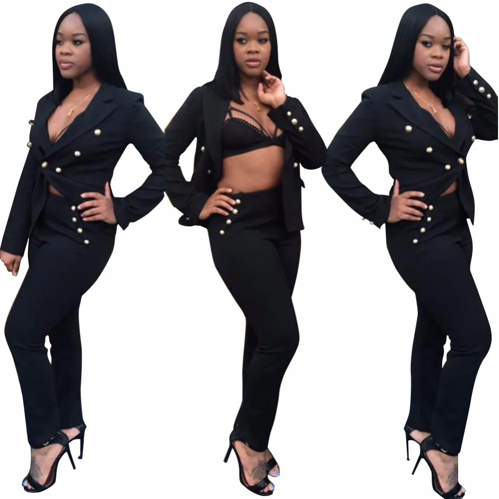 Женский кардиган с длинным рукавом осенне зимний пиджак блейзер и брюки одежда