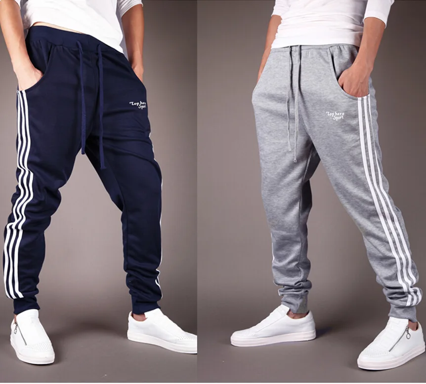 Мужские повседневные трендовые спортивные брюки брюки. | Мужская одежда