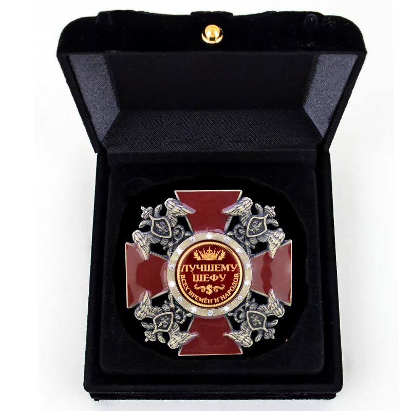 Антикварные Золотые поделки. Значок с двуглавым орлом. Брошь крест. Искусство и