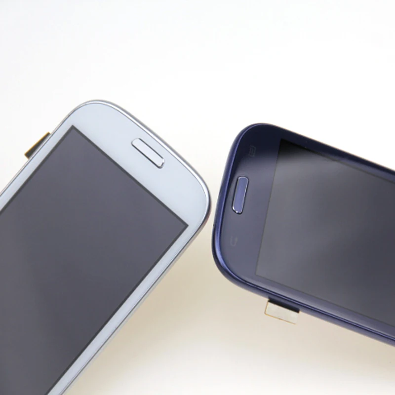 1 шт. для SAMSUNG Galaxy S3 дисплей i9300 сенсорный экран дигитайзер Замена lcd синий|Экраны