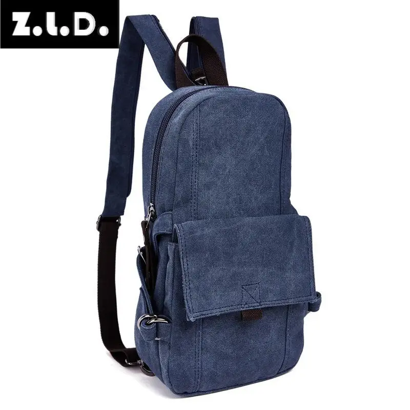 Z.L.D. Новый Модный женский рюкзак брендовый дизайн Холщовая Сумка в стиле ретро