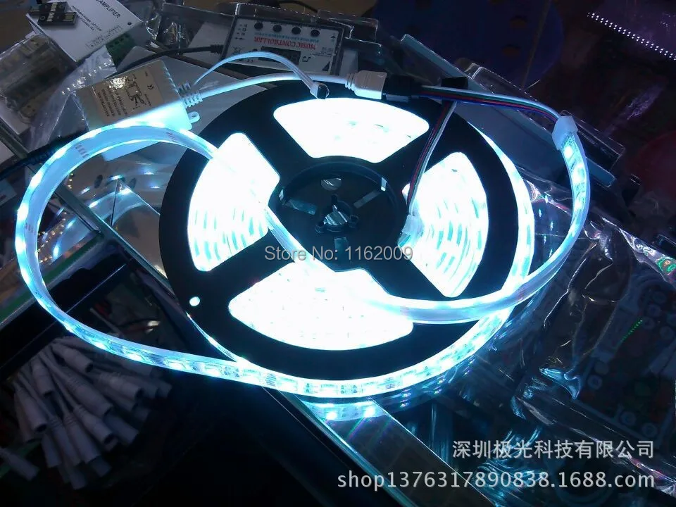 Бесплатная доставка 5 м/лот 60 светодиодов/м 5050 Вт/RGB Светодиодная лента м/60 Вт