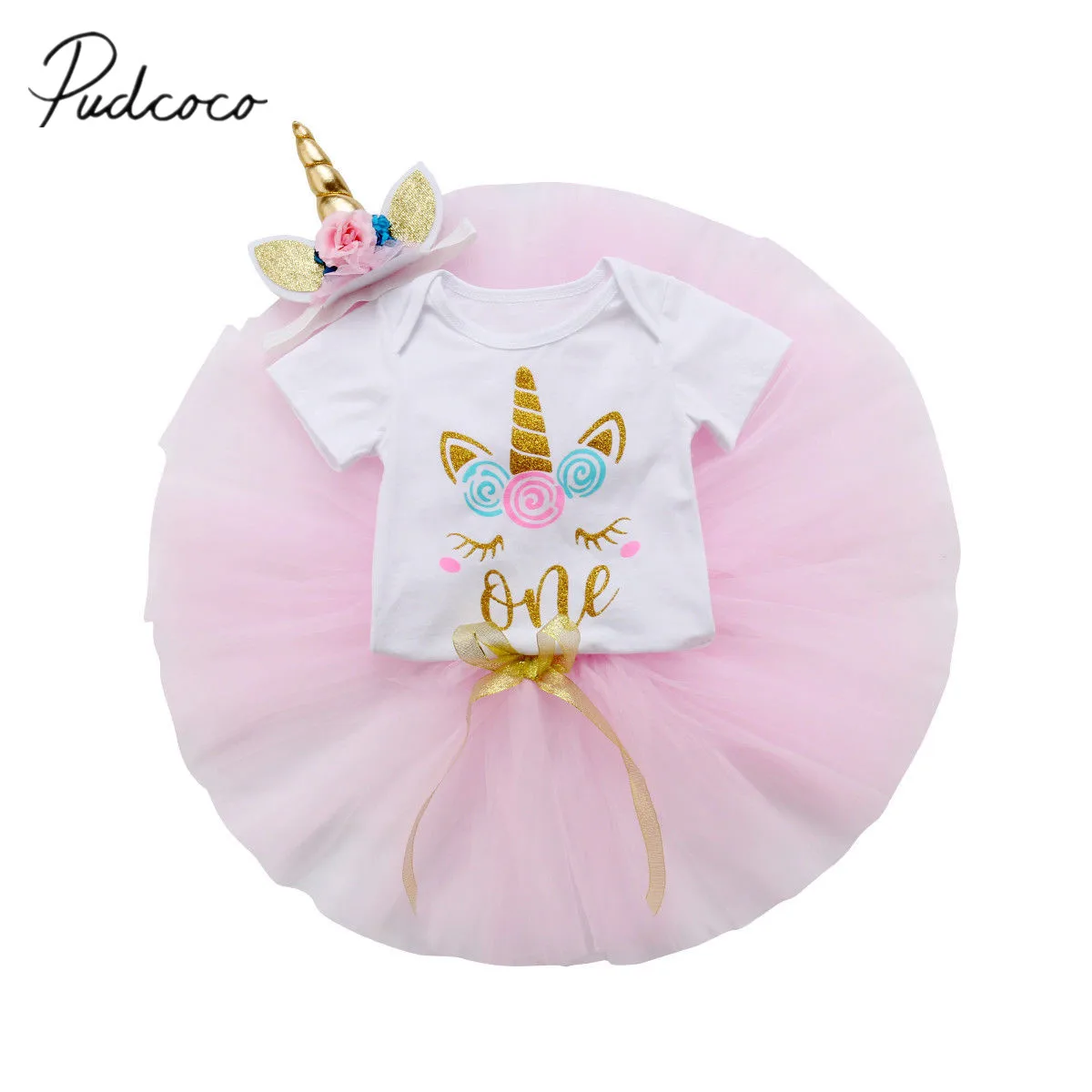 3 шт. кружевная юбка пачка и повязка на голову|Комплекты одежды| |