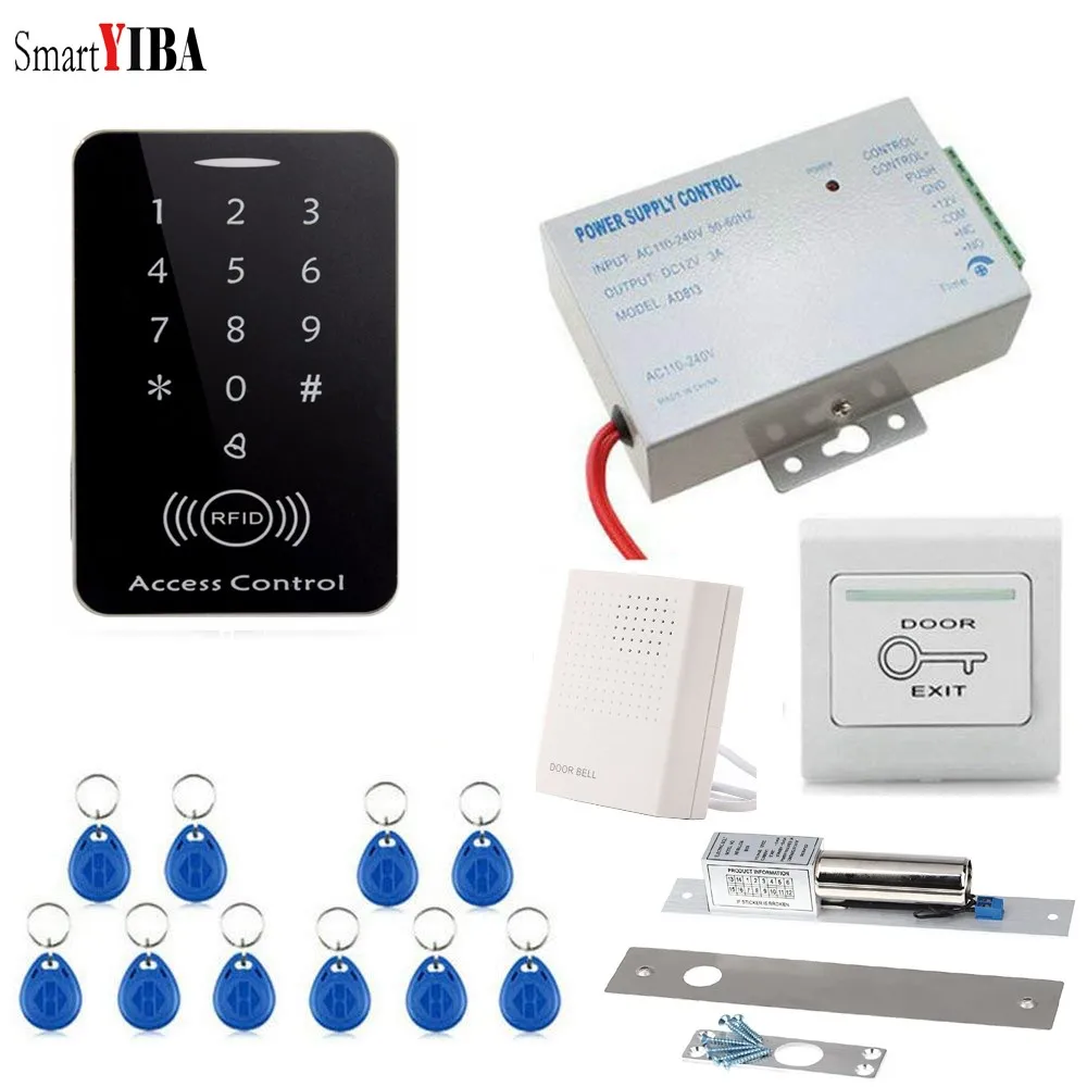 SmartYIBA RFID система контроля допуска к двери комплект с электрическим магнитным