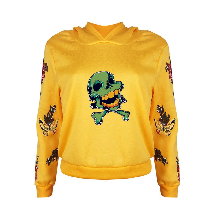 Зеленый Череп Зомби глажка на теплообмен А уровень моющиеся виниловые наклейки