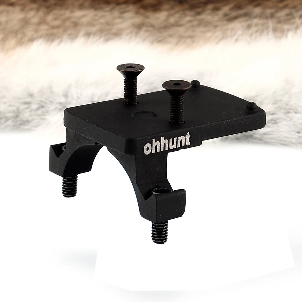 Оххант Тактический Ruggedized миниатюрный RMR красная точка Reflex Sight Mount база для