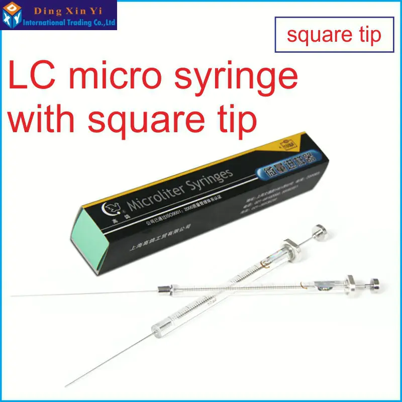 2ul LC micro syringe with square tip chromatographic injector liquidoid microsyringe | Канцтовары для офиса и дома