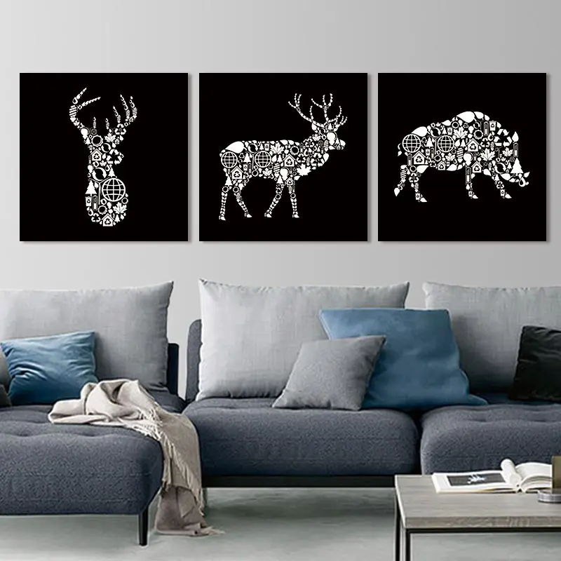 painting Picture Canvas Painting abstract animal Art Pictures art print on canvas Wall poster decoration for living room | Дом и сад
