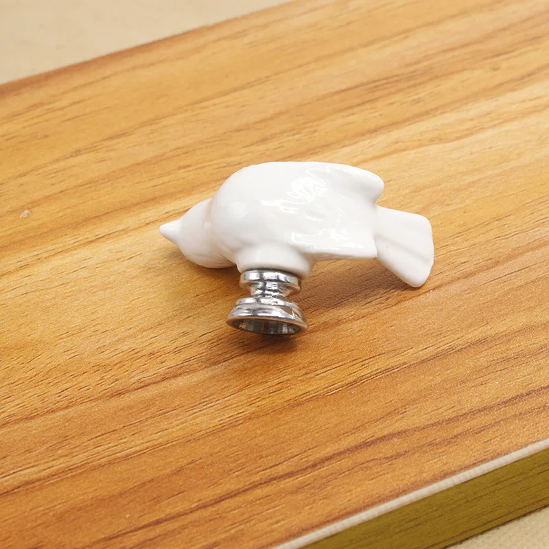 1 шт. цветные детские ручки в форме голубя для ящика шкафа европейском стиле из